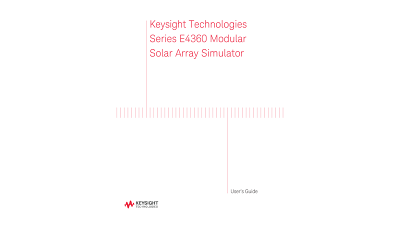 E4360A Modular Solar Array Simulator Keysight